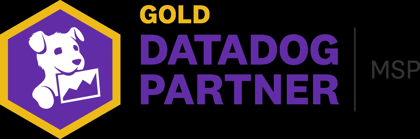 Logo Gold Partner Datadog de l’annonce originale