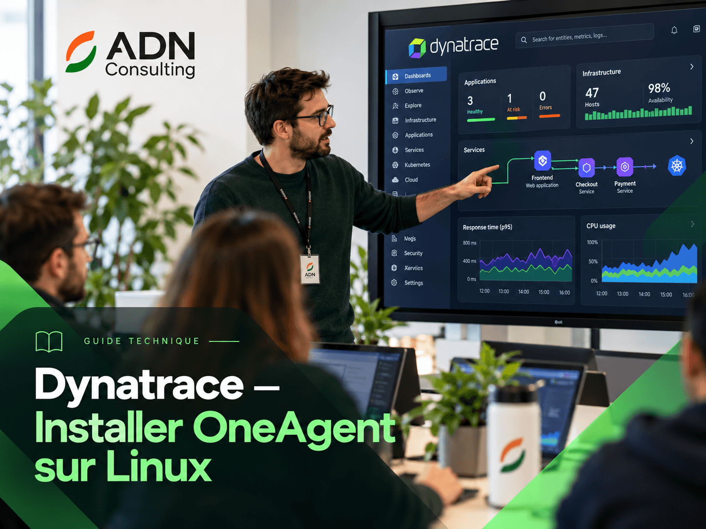Illustration pédagogique ADN Consulting pour Dynatrace