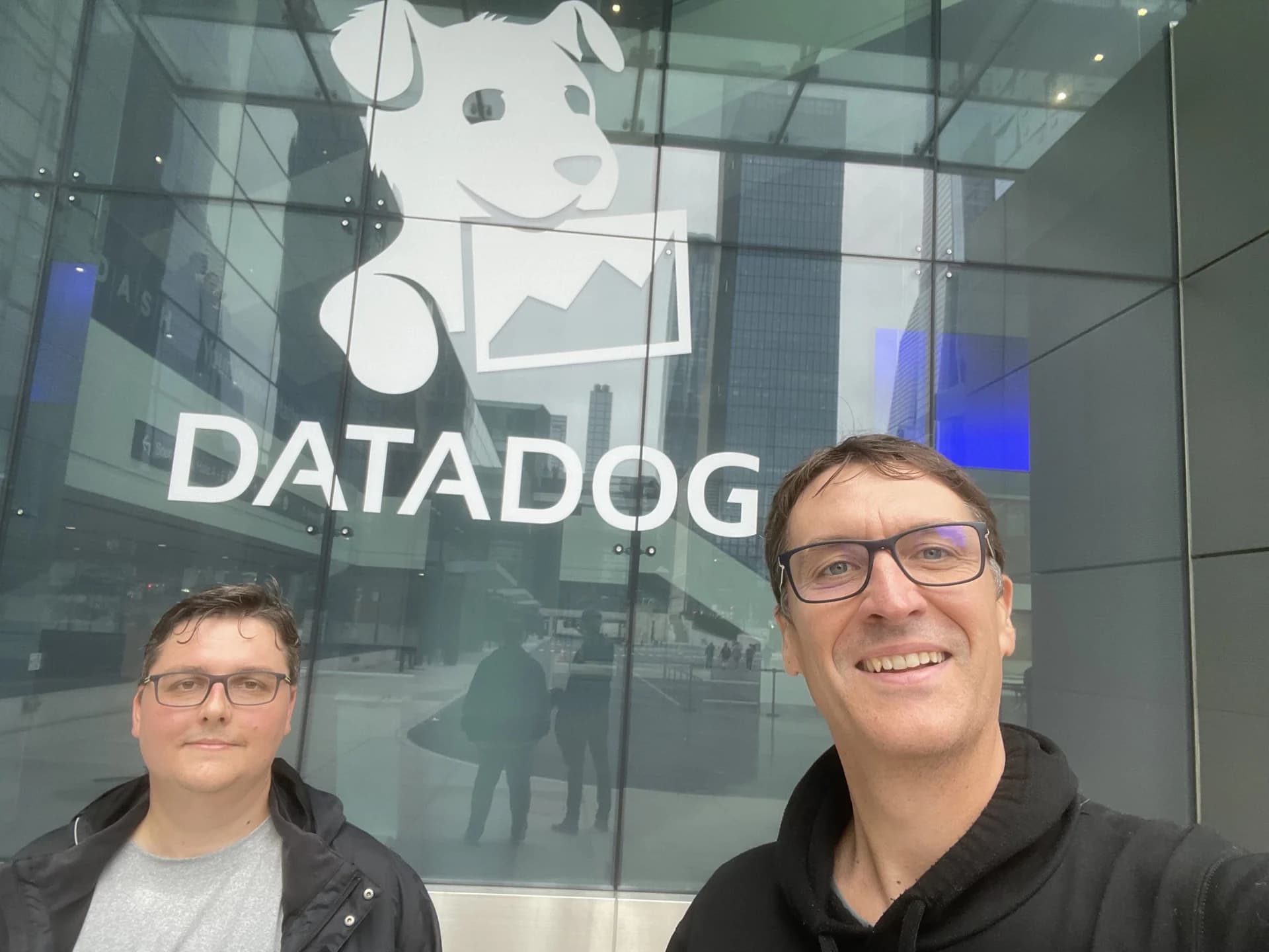 L’équipe ADN au salon DASH Datadog à New York