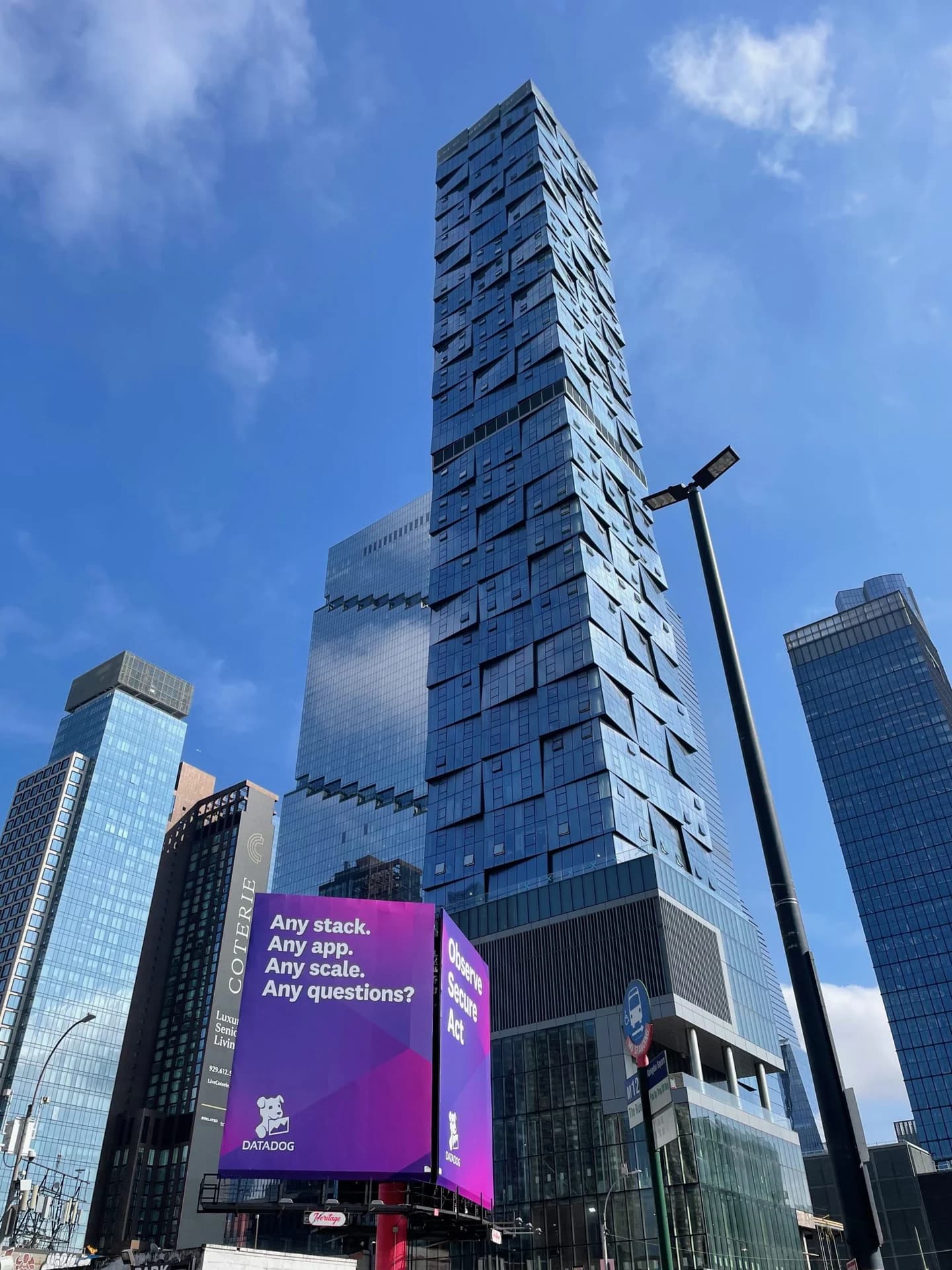 L’équipe ADN au salon DASH Datadog à New York