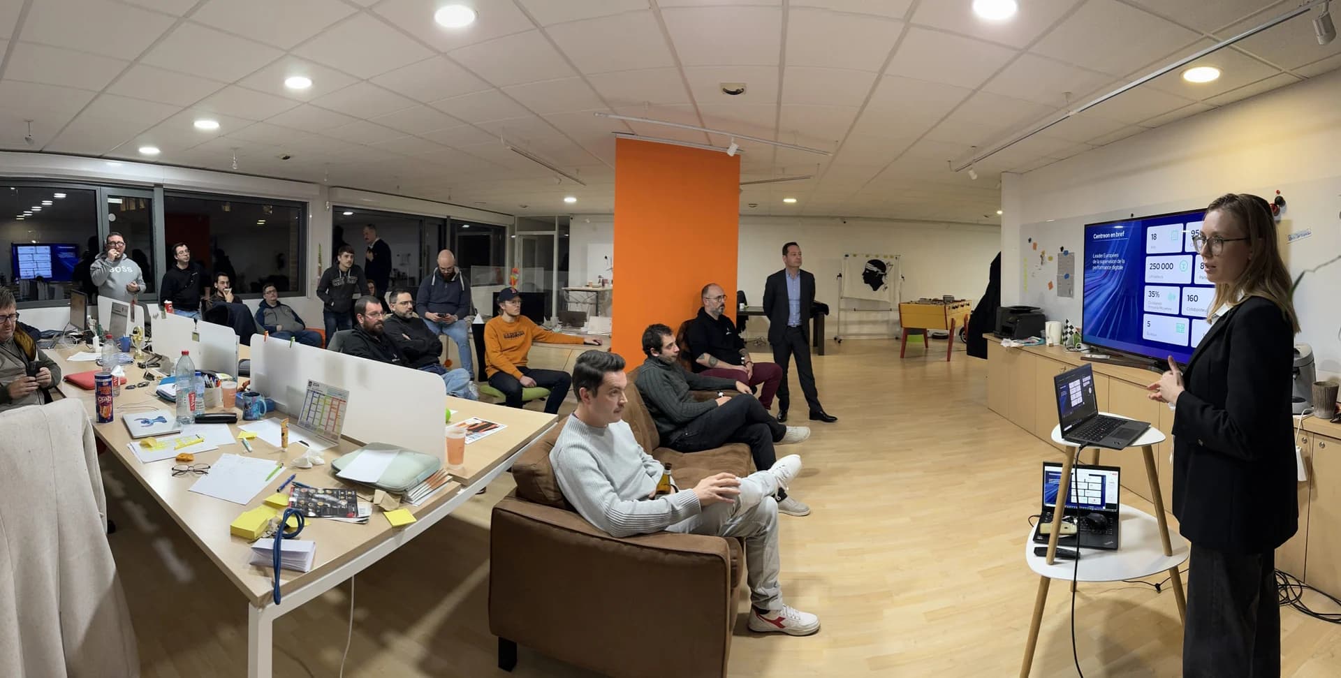 Participants à l’afterwork Observabilité avec Centreon