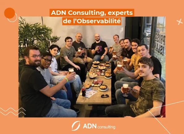 L’équipe et le visuel original ADN experts de l’Observabilité