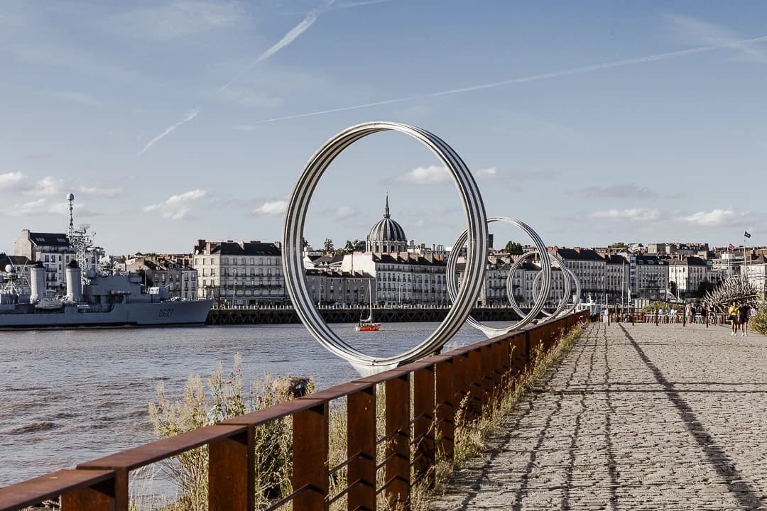 Vues de Nantes accompagnant l’ouverture de l’agence