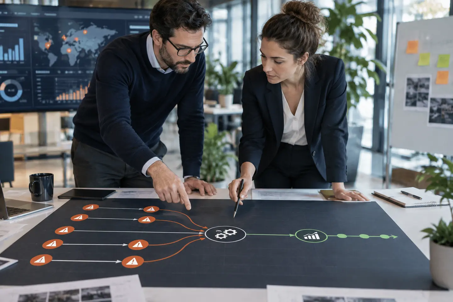 Analyse de plusieurs incidents convergeant vers une cause commune
