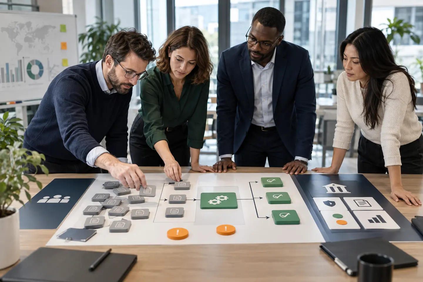 Équipe IT améliorant la gouvernance et l’automatisation du Run